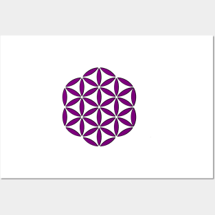 gmtrx lawal partial flower of life Posters and Art